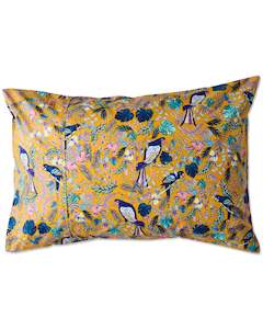 Kip & Co Birds of Paradise Organic Cotton Pillowcases 2P Std Set