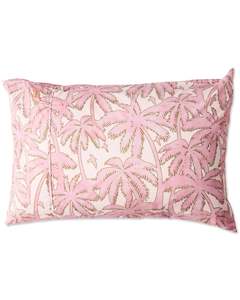 Gifts: Kip & Co Balmy Palmy Organic Cotton Pillowcases 2P Std Set