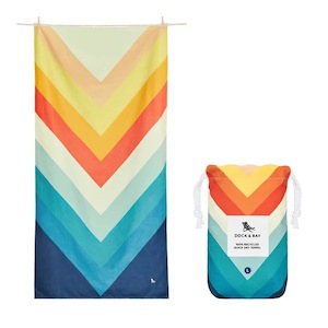 Gifts: Dock & Bay Beach Towel Chevron Chic L