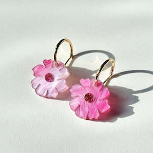 Hagen & Co Wildflowers Earrings Magenta