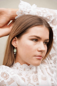 Hagen + Co Chloe Earrings Sage