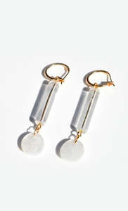 Hagen + Co Nova Earrings Pearl