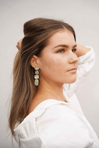 Hagen + Co Juno Earrings Sage