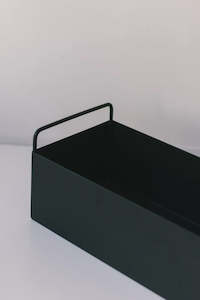 Raine Humble: Garcia Home Planter Box Black