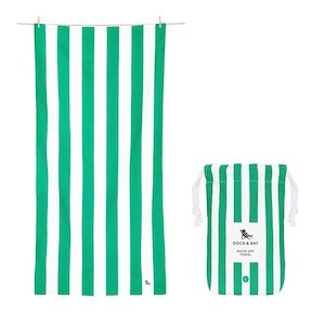 Gifts: Dock & Bay Beach Towel Cancun Green Large