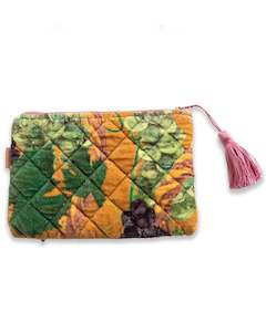 Kip & Co The Vine Velvet Cosmetics Purse OS