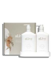 al.ive Wash + Lotion Duo: Mango + Lychee