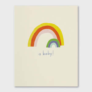 Cards: A baby! Greeting Card