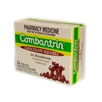 Combantrin chocolate squares for threadworm