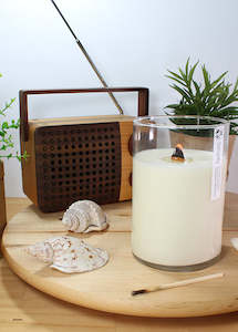 Fresh Pine - Extra Large Wooden Wick Candle