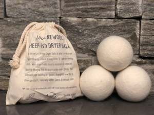 Internet only: Dryer Balls - 100% Pure NZ Wool