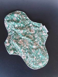 Green Floral Long Pad – SECONDS