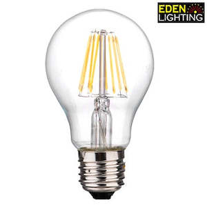 Electric light fittings: E27 A60 6W LED Warm 3000K