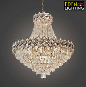 Electric light fittings: Chandelier Modern Gold 2047-800mm