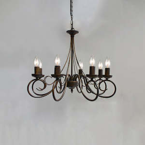 Chandelier Brown 9333-8L