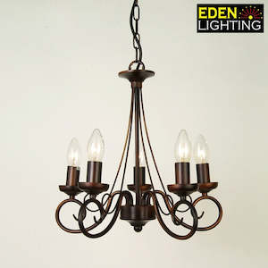 Chandelier Brown 9333-5L