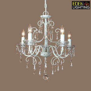 Chandelier Crystal White  9223-5P