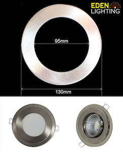 Electric light fittings: Downlight ring SN-130