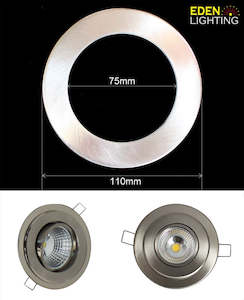 Electric light fittings: Downlight ring SN-110