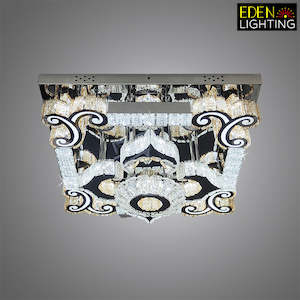 Modern  Ceiling Light Color Change Chrome 3310