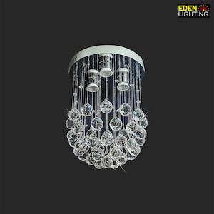 Chandelier Crystal Chrome 23177