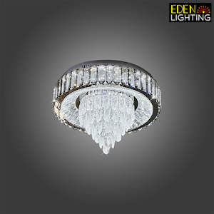 Modern Ceiling Light  Color Change Chrome 3796