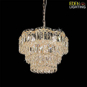 Crystal Pendant Light Brass color 8310-450mm