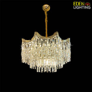 Electric light fittings: Modern Chandelier Gold 1321-s-800mm