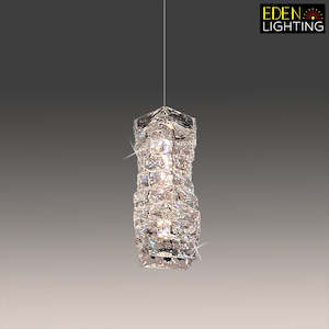 Modern Pendant Light Color Change Chrome 7812-1