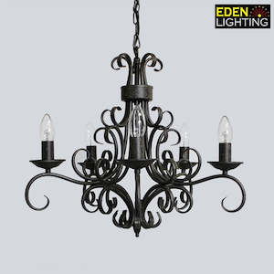 Modern  Chandelier  Brown 9742-5P