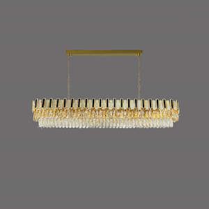 Electric light fittings: Chandelier Modern Gold 1837-1500mm