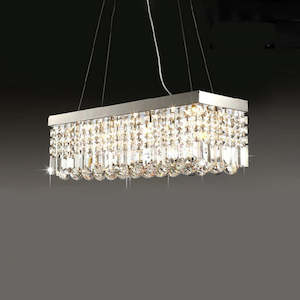 Modern Chandelier Chrome 3400 700mm