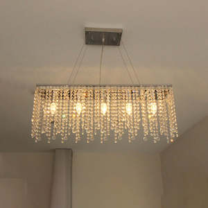 Chandelier Crystal Chrome 9560-800mm