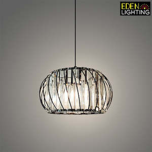 Pendant light shade Black  x8-290mm