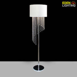 Floor lamp  Long crystal drops  (crystals included)