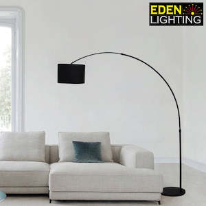 Electric light fittings: Floor lamp Black  XT7038