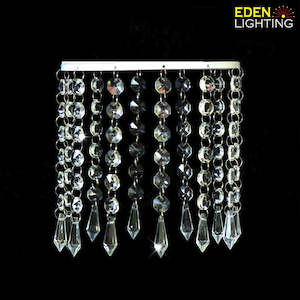 Electric light fittings: Crystal ring-160