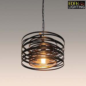 Pendant light Iron Black 3118