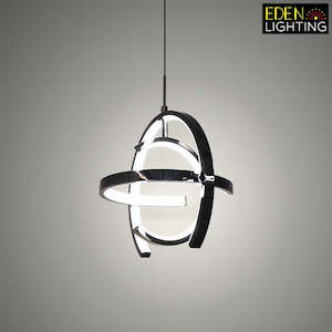 LED Color Change Pendant Light Black 300mm 80592