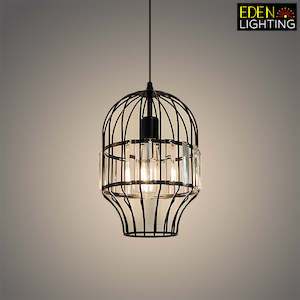 Pendant light Iron Black  Q41