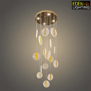 Pendant Light Color change Brass color Modern 9180-16