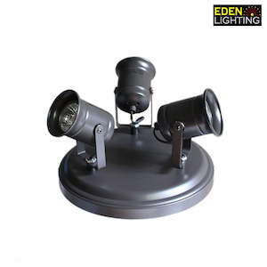 Electric light fittings: Spotlight Dark brown 8905-3R