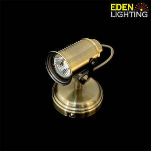 Electric light fittings: Spotlight  Brass color 8790-1