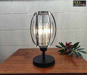 Table Lamp Black with  X12