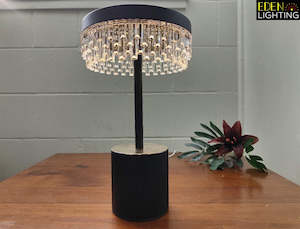 Touch Table Lamp Color Change Black T5049