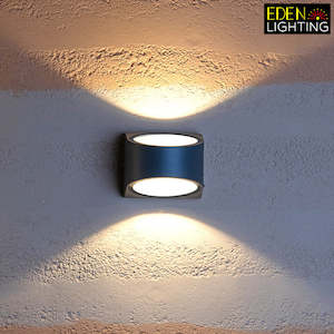 Outdoor Wall Light LED Black W319