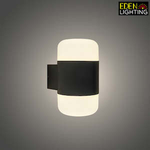 Outdoor Wall Light LED Black W21019R