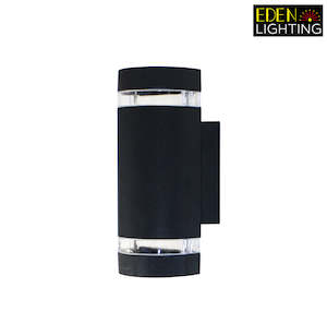 LED Outdoor Wall Light Black PL-2SC