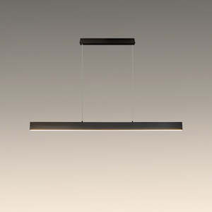 Electric light fittings: LED Pendant light Black 80100-1.5m