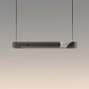 LED Pendant light Color change Black 9269-1m